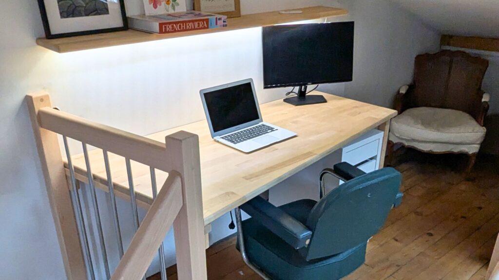 bureau sur mesure télétravail menuiserie condrieu